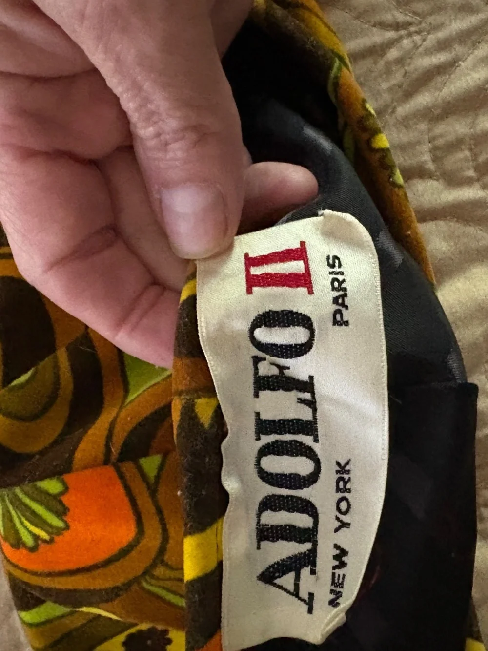 Vintage ADOLFO NY/Paris Beret (1960’s)